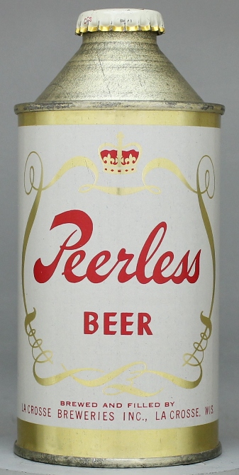 Peerless Beer Cone Top Can