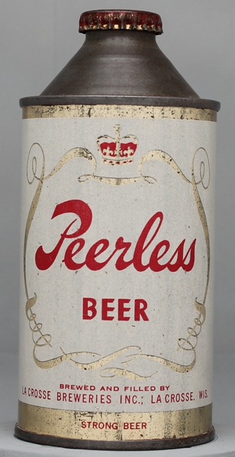 Peerless Beer Cone Top Can
