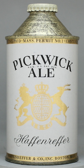 Pickwick Ale Cone Top Can
