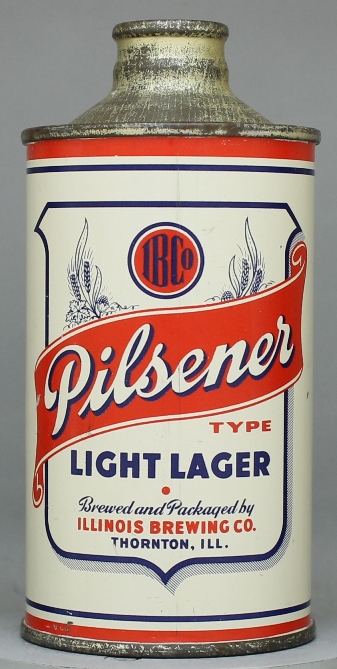 Pilsener Type Lager Beer Cone Top Can