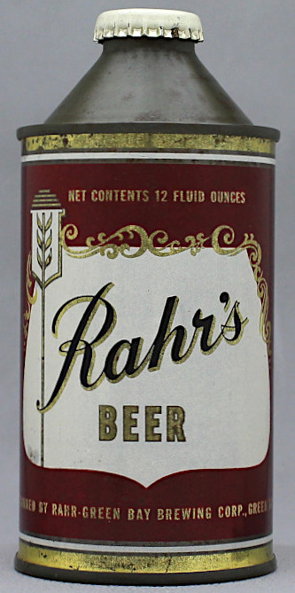 Rahr's Beer Cone Top Can
