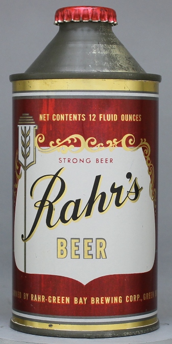 Rahr's Beer Cone Top Can