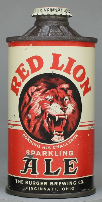 Red Lion Sparkling Ale Cone Top Can