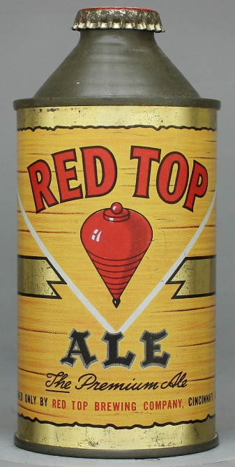 Red Top Ale Cone Top Can