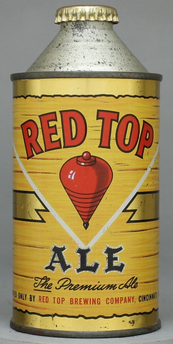 Red Top Ale Cone Top Can