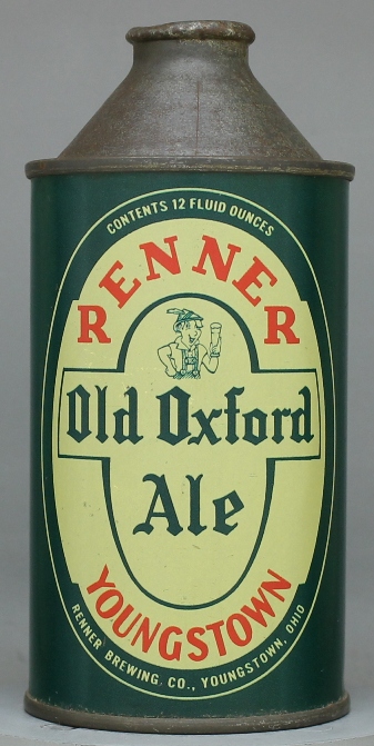 Renner Old Oxford Ale Cone Top Can