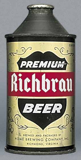 Richbrau Premium Beer Cone Top Can