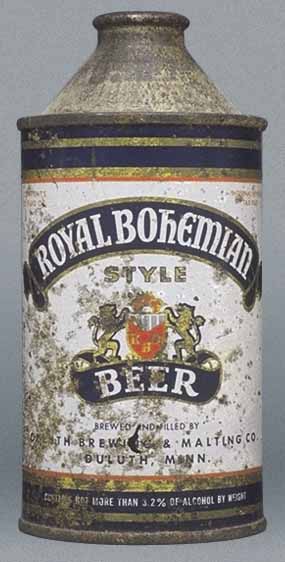 Royal Bohemian Style Beer Cone Top Can