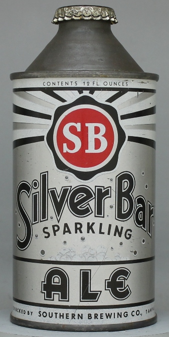 Sb Silver Bar Sparkling Ale Cone Top Can