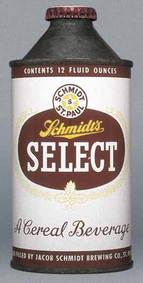 Schmidt's Select Cer. Bev. Cone Top Can