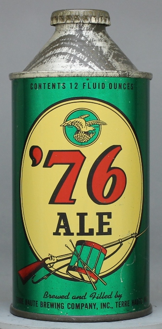 Seventy Six Ale Cone Top Can