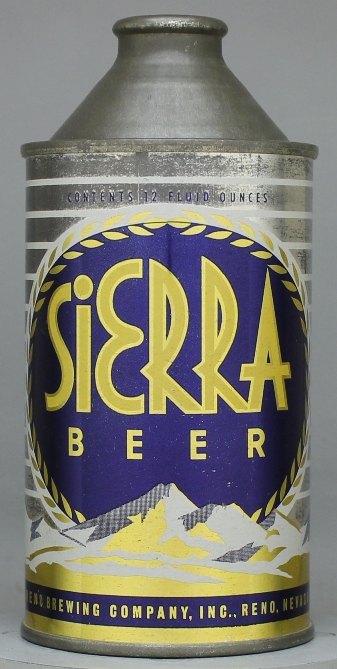 Sierra Beer Cone Top Can