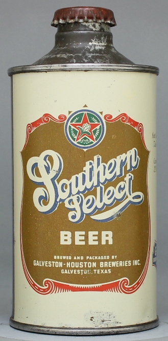 Southern Select Beer Cone Top Can