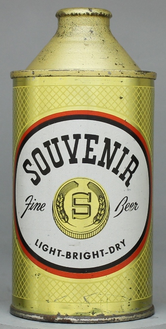 Souvenir Fine Beer Cone Top Can