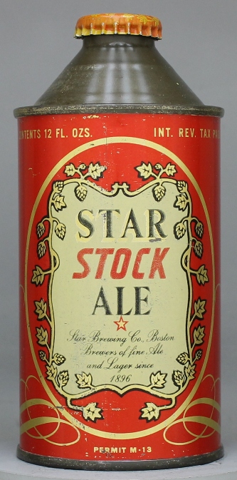 Star Stock Ale Cone Top Can
