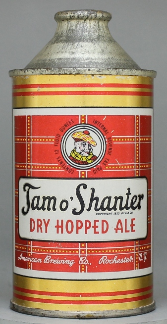 Tam O'shanter Dry Hopped Ale Cone Top Can