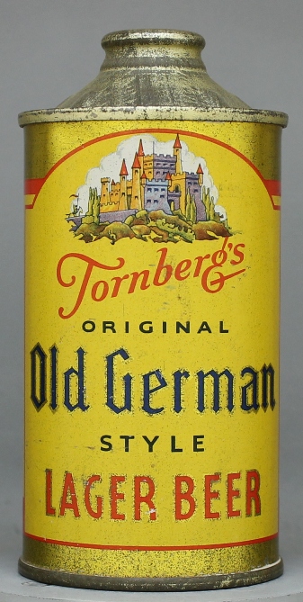 Tornberg's Original Old German Style Lager Beer Beer Cone Top Can