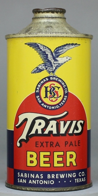Travis Extra Pale Beer Cone Top Can