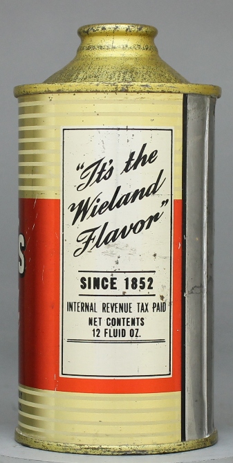Wieland's Extra Pale Beer Cone Top Can