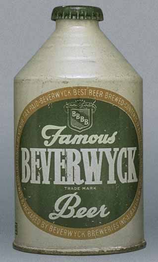 Beverwyck Famous Beer Crowntainer