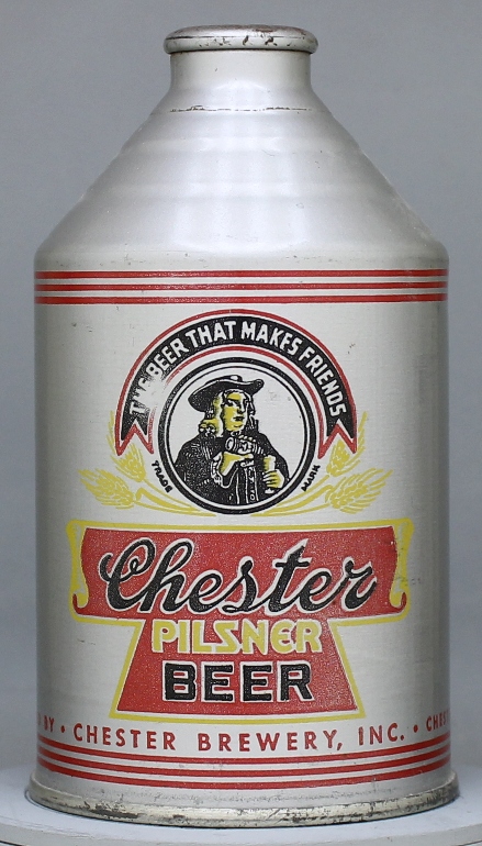 Chester Pilsner Beer Crowntainer