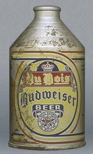 Du Bois Budweiser Beer Crowntainer