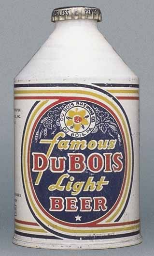 Du Bois Light Beer Crowntainer