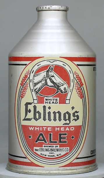 Ebling's White Head Ale Crowntainer