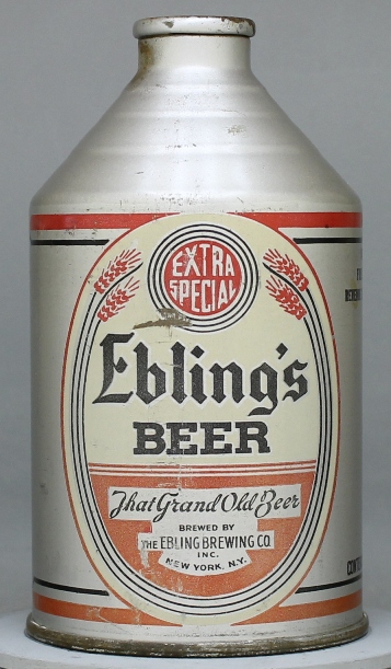 Ebling's Extra Special Beer Crowntainer