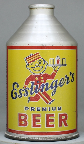 Esslinger's Premium Beer Crowntainer