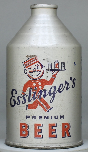 Esslinger's Premium Beer Crowntainer