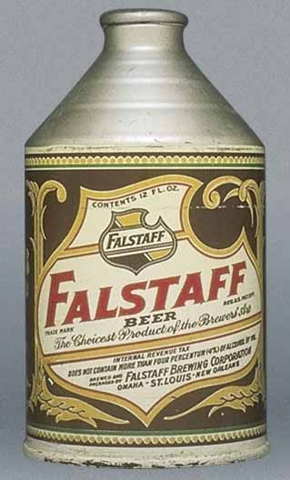 Falstaff Beer Crowntainer