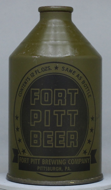 Fort Pitt Beer Crowntainer