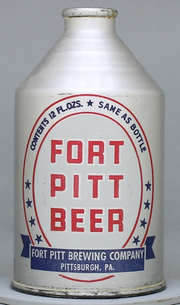 Fort Pitt Beer Crowntainer