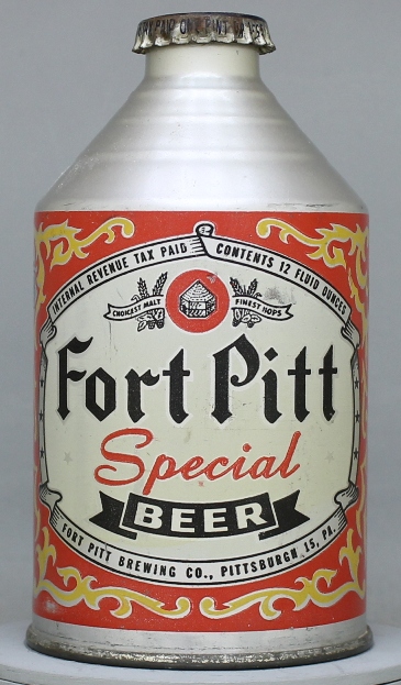 Fort Pitt Special Beer Crowntainer
