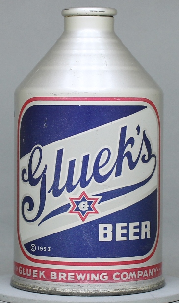 Gluek's Beer Crowntainer