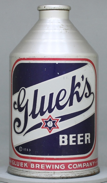 Gluek's Beer Crowntainer