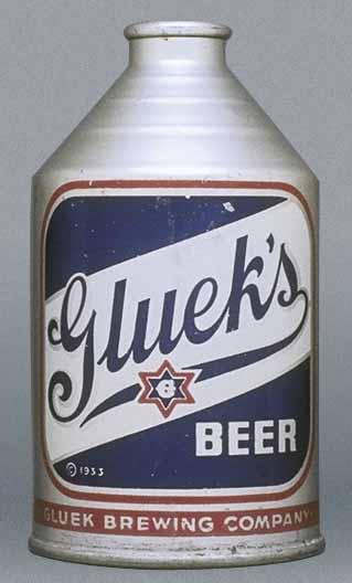 Gluek's Beer Crowntainer