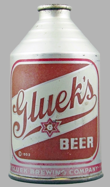 Gluek's Beer Crowntainer