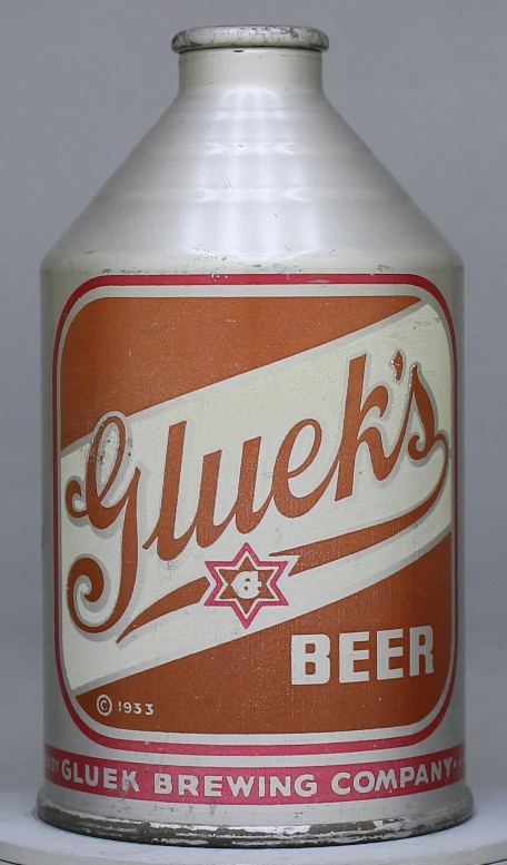 Gluek's Beer Crowntainer