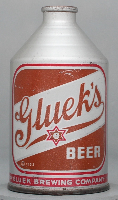 Gluek's Beer Crowntainer Can