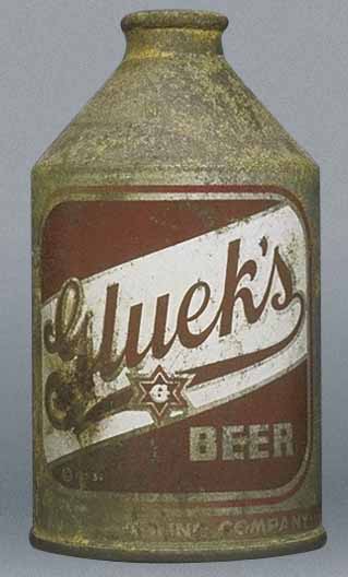 Gluek's Beer Crowntainer