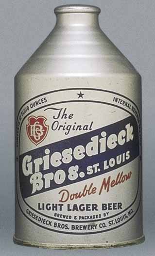Griesedieck Double Mellow Beer Crowntainer