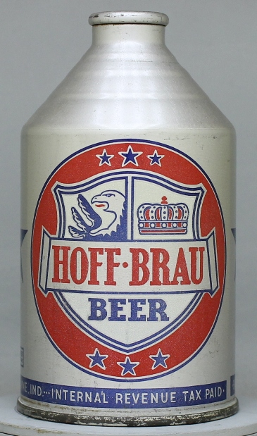 Hoff-brau Beer Crowntainer