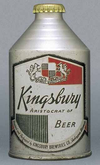 Kingsbury Aristocrat Beer Crowntainer