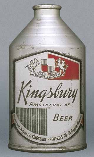 Kingsbury Aristocrat Beer Crowntainer