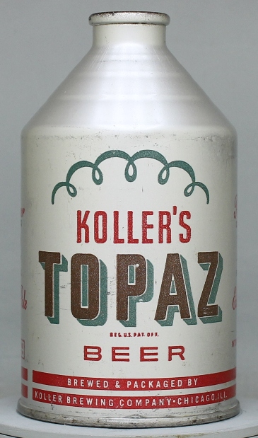 Koller's Topaz Beer Crowntainer