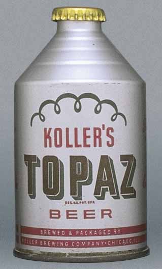 Koller's Topaz Beer Crowntainer