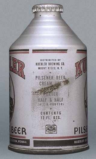 Kuebler Pilsener Beer Crowntainer