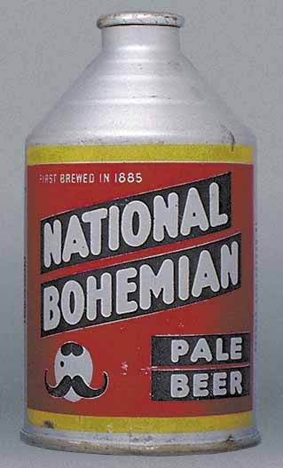 National Bohemian Pale Beer Crowntainer